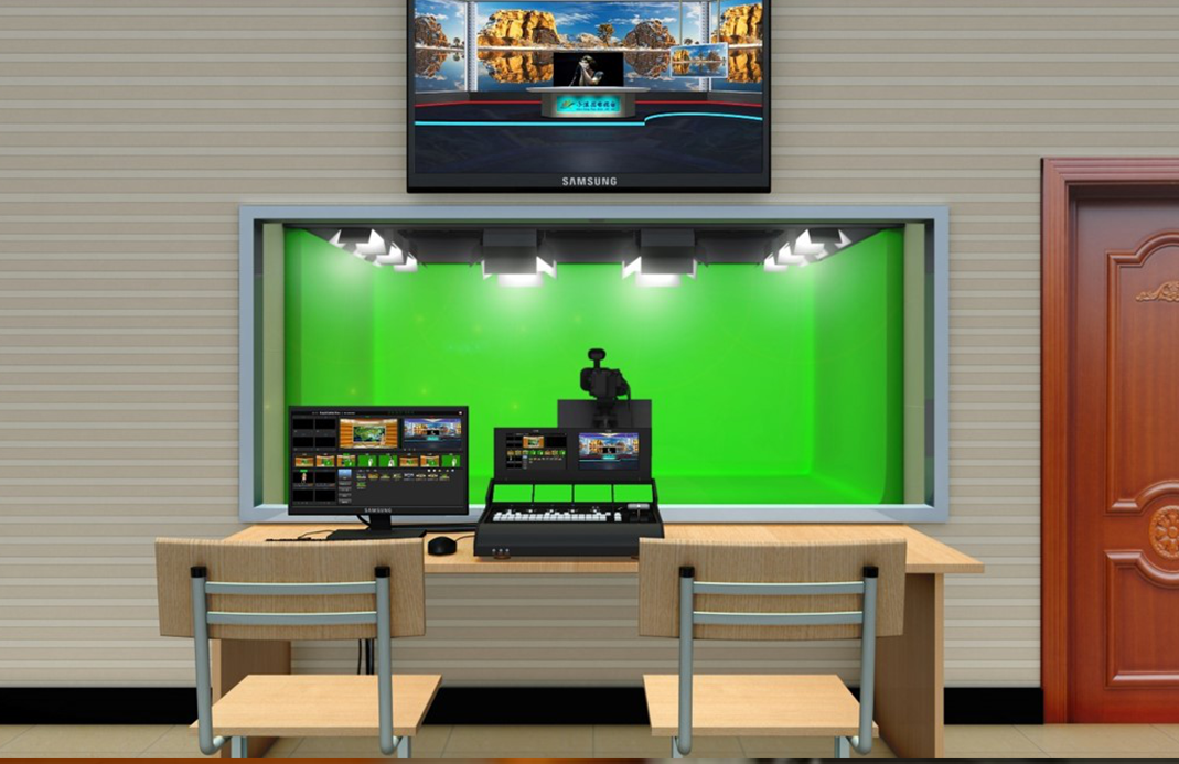 Campus TV station - Virtual Studio
